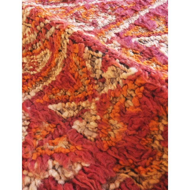 Textile 1980s Collector Moroccan Beni MGuild Rug - 11.1 X 6.8 Ft For Sale - Image 7 of 8