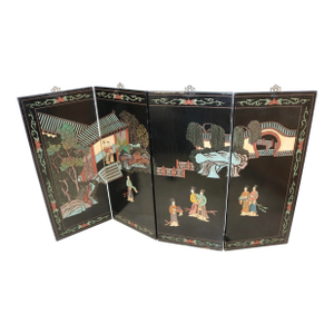 Japanese Byobu Folding Wall Mounted Screen