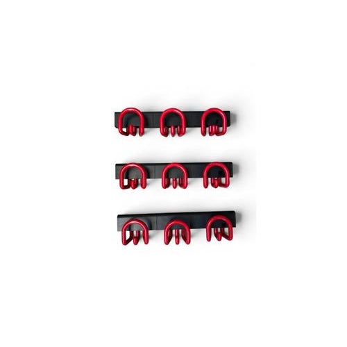 1970s Treposti 993 Wall-Mounted Coat Racks by Barbieri E Marianelli for Rexite, Set of 3 For Sale - Image 5 of 5