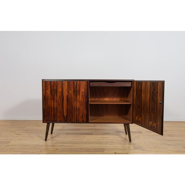 Mid-Century Indian Rosewood Sideboard by Oman Jun, Denmark, 1960s For Sale - Image 6 of 16