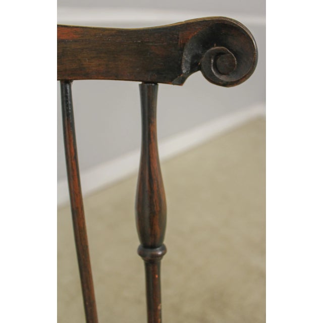 Paint Pair R. Hofer Benchmade Windsor Side Chairs For Sale - Image 7 of 13