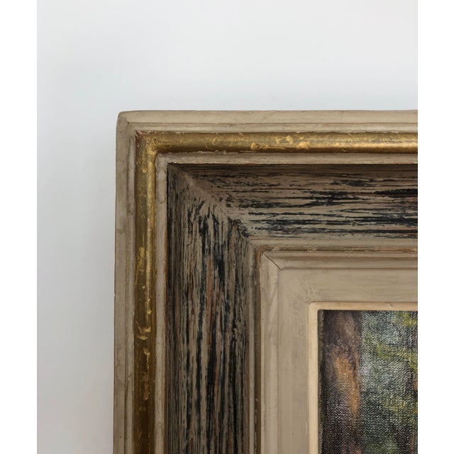 Jules Robert Chatelain, La Drize de Troinex, Genève, 1963, Oil on Canvas, Framed For Sale - Image 6 of 10