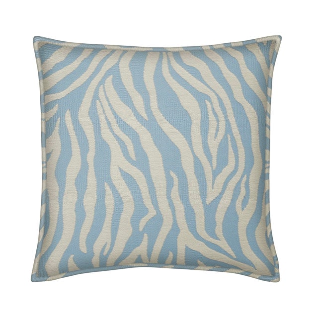 Palais Outdoor Cushion Amina Ice, 18x18 Inch For Sale - Image 4 of 4