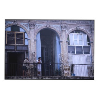 Paul Cooklin, Women on Rustic Balcony, Havana, Cuba, Edition of 50 For Sale