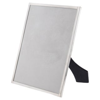Large 20th Century Art Deco Solid Silver Photo Frame, Birmingham,1950 For Sale