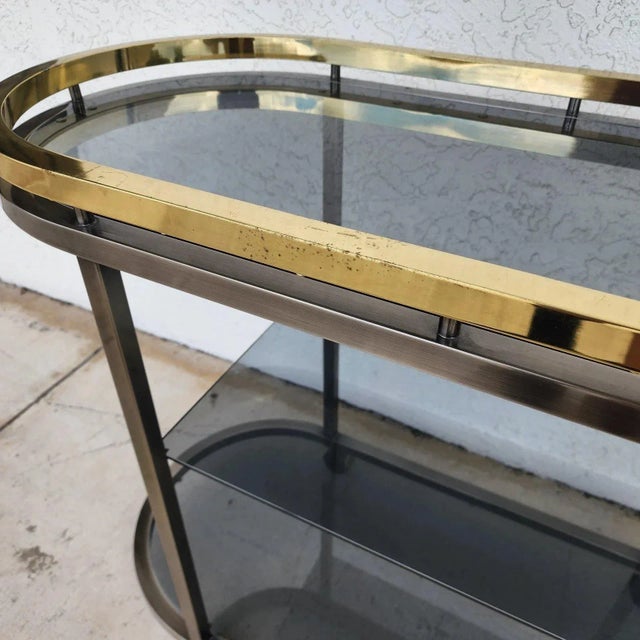 MCM Bar Cart Rolling by Design Institute of America Dia For Sale - Image 17 of 17