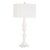 Kenneth Ludwig Chicago Mayme White Table Lamp For Sale - Image 4 of 9