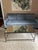 Dark Gray Metal & Mirrored Modern Coffee Table by Oly For Sale - Image 8 of 11