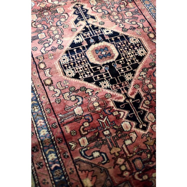 Zanjan Hamadan Rug, Middle Eastern, 1960s For Sale - Image 16 of 18