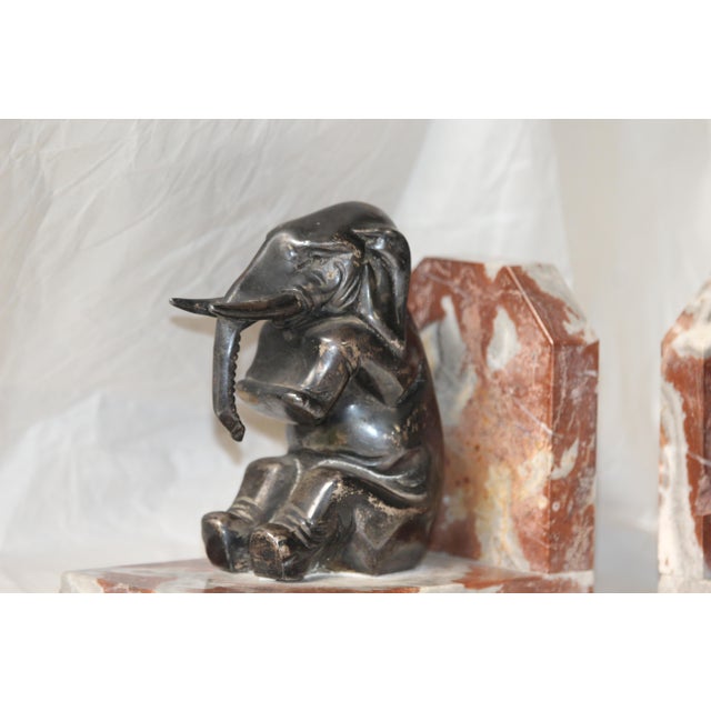 Elephant Bookends, 1930s, Set of 2 For Sale - Image 15 of 18