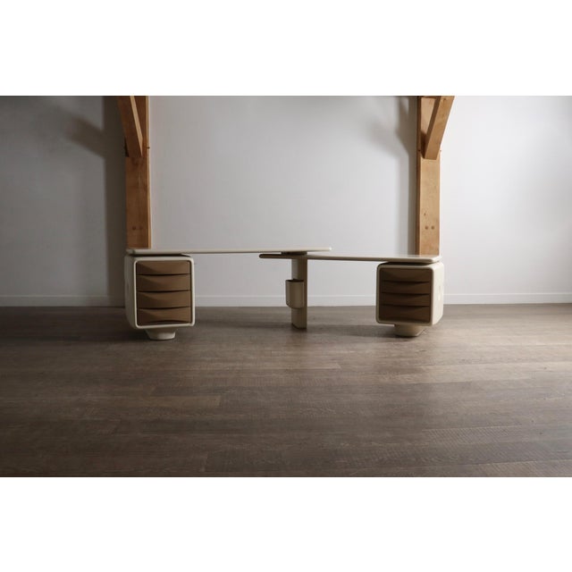 Director's Desk by Ernest Igl for Wilhelm Werndl, Germany, 1970s For Sale - Image 3 of 17