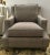Wood Hickory White Modern Gray Club Chair 133lw01r For Sale - Image 7 of 7