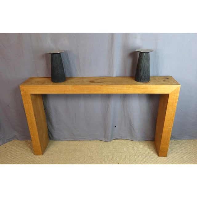 20th Century Oak Console, 1960s For Sale - Image 4 of 9