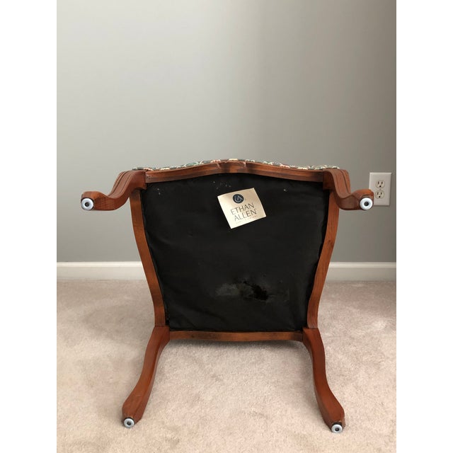 1990s Vintage Ethan Allen Accent Chair Chairish