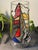 OVERVIEW: An exceptional, museum-quality hand-painted clear blown-glass art vessel by the highly influential, Italian-born...