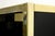 Black & Gold Shelving Highboard Cabinet, 1970s For Sale - Image 12 of 16