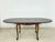 For sale is a beautiful, oval dining table made of high-quality solid wood, distinguished by its classic curved legs...