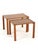 Brown Nesting Tables, Set of 2 For Sale - Image 8 of 8