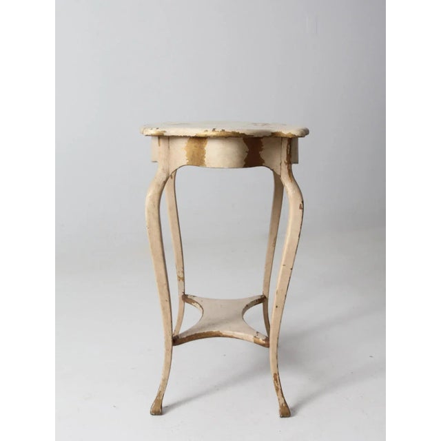 Antique French Provincial Side Table For Sale - Image 12 of 13