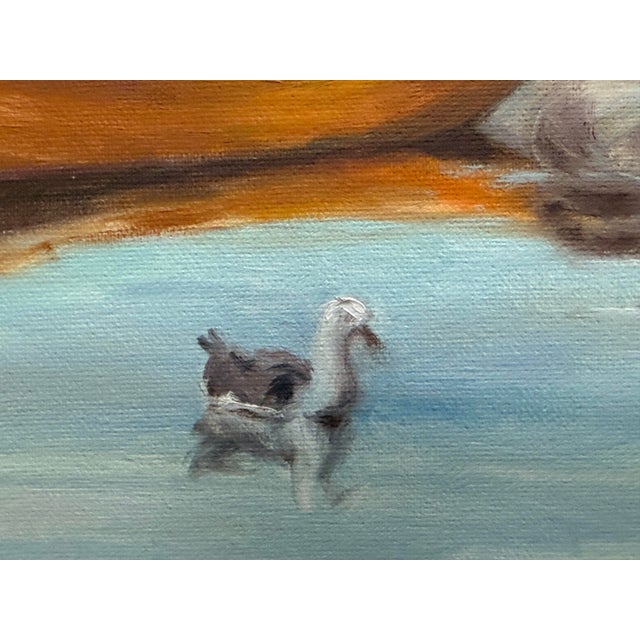 Mid-Century Modern Vintage Coastal O/C Painting by Thomas Kerwick (1923-2015) For Sale - Image 3 of 11