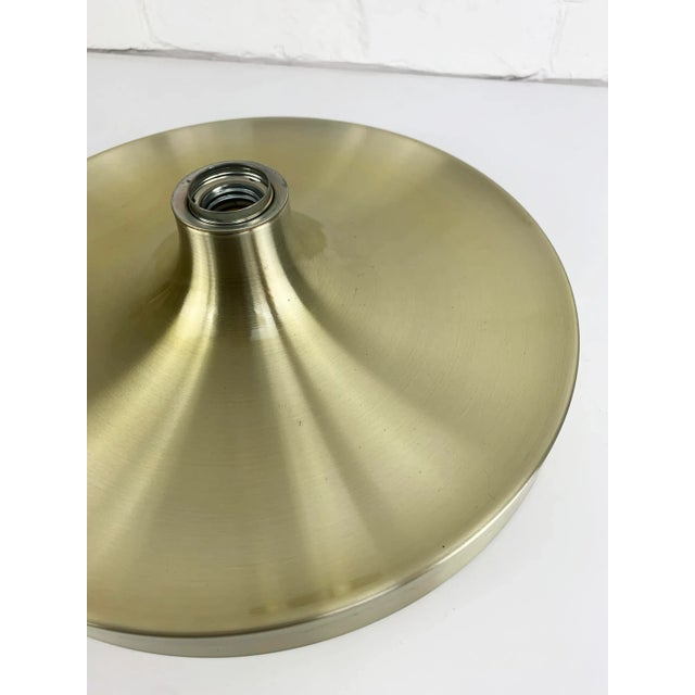 Metal Mid-Century Modern German Flush Mount in the style of Charlotte Perriand, 1960s For Sale - Image 7 of 13