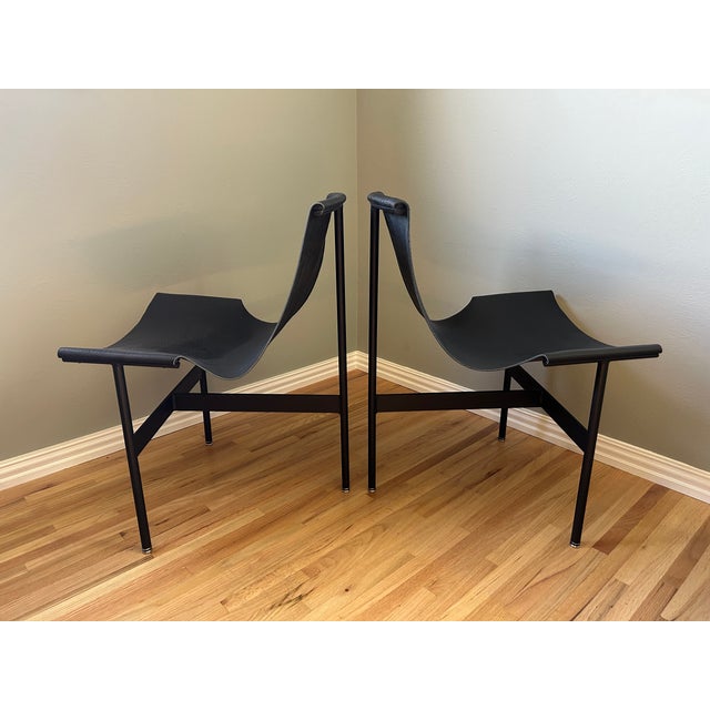 Katavolos, Littel, & Kelly Mid 20th Century Katavolos, Littell & Kelley "T" Side Chairs - Set of 6 For Sale - Image 4 of 18