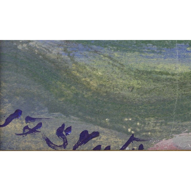 Blue Impressionist Seascape Oil John Falconer Slater 1857-1937 Hammer Prices to $7,900 For Sale - Image 8 of 9