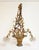 Four-Light Brass and Braided Brass Basket Pendant Light For Sale - Image 4 of 4