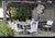 A tour de force set of 8 armchair design in black and white! Exquisite in style & sophistication! Rare set of 8. Mario...