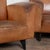 Mid Century Modern Pair of Large Cognac Leather Club Chairs For Sale - Image 14 of 17
