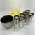 Mid-Century Modern Lusterware Highball Set With Ice Bucket For Sale In Philadelphia - Image 6 of 7