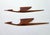Brown Mid-Century Wooden Wall Sculptures of Birds, 1960s For Sale - Image 8 of 16