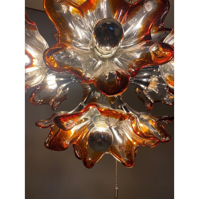 Murano Sputnik Chandelier, Italy, 1960s For Sale - Image 4 of 16