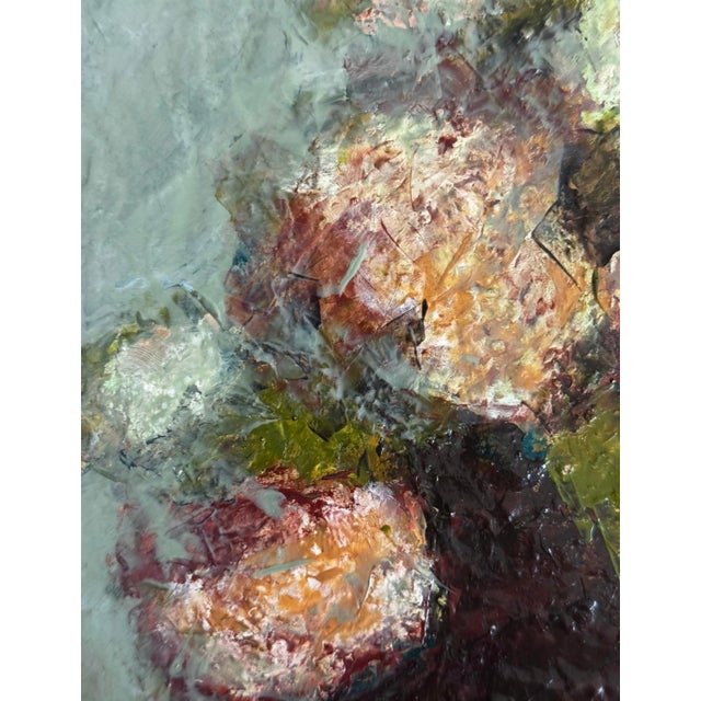 Abstract "Nothing Compares" Original Mixed-Media Still Life on Panel by Zac Woodiel For Sale - Image 3 of 9