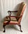 1990s Chippendale Style Mahogany Ball & Claw Upholstered Armchair For Sale - Image 4 of 8