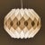 Butterfly pendant lamp, designed in 1968 by the Danish designer Lars Schiøler for Hoyrup Denmark This lamp was designed in...