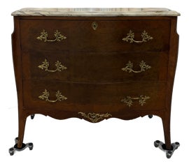 Example of Antique Bronze Finish Dressers and Chests of Drawers