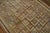 American 1930s Brown Tridimensional Square Antique American Hooked Rug 4'2" X 6'3" Handknotted Wool Carpet For Sale - Image 3 of 7