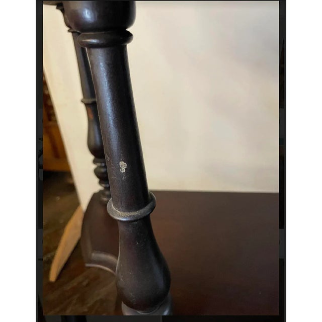 Victorian 1900s Decorative Shelf Cabinet For Sale - Image 3 of 4