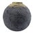 1990s Japanese Shigaraki Stoneware Textured Wave Vase With Original Box For Sale - Image 4 of 14