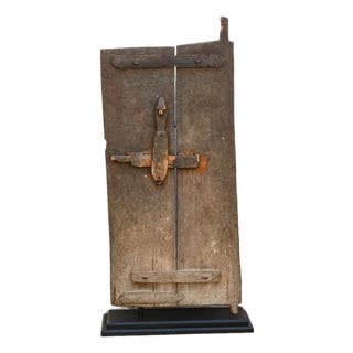 Ancestral Guardian 19th Century Bamana Door For Sale