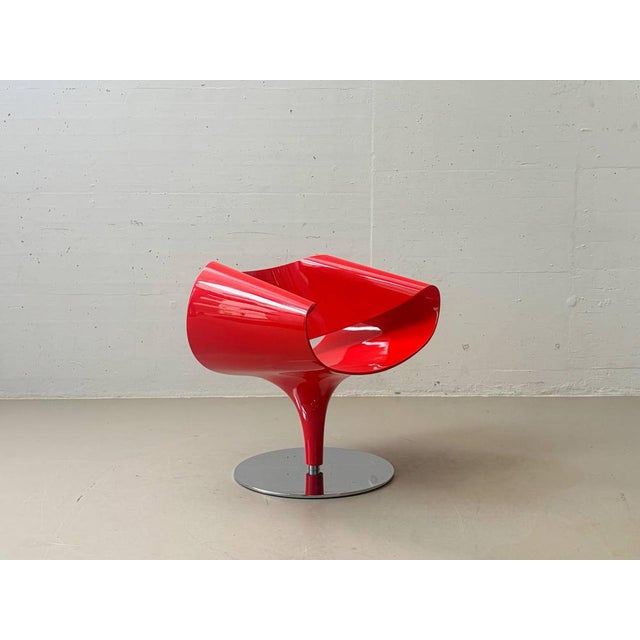 Red PR081 Little Perillo Lounge Chair by Martin Ballendat for Züco For Sale - Image 4 of 16