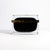 Metal Hand Blown Murano Box in Onyx Black With Brass Fittings For Sale - Image 7 of 9