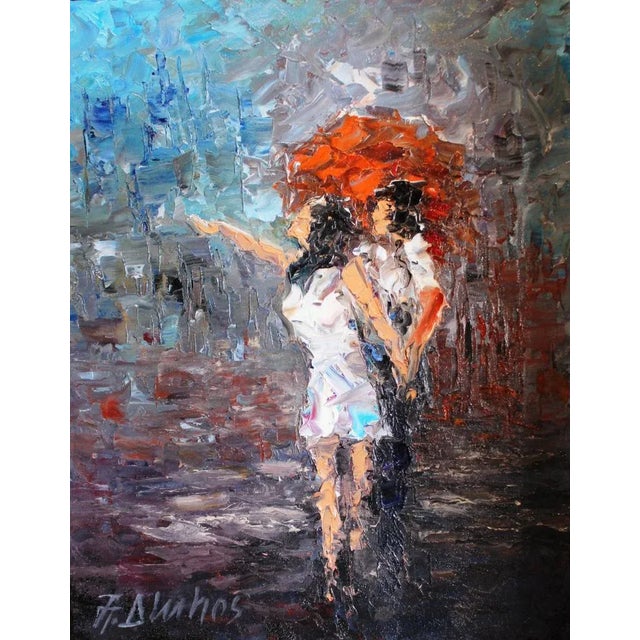Contemporary Andre Dluhos - Raindrops For Sale - Image 3 of 3