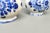 Antique Handmade Hand-Painted Delft Blue Delftware Knobbel Vase, Bulbous Bottle and Tulip Vase, Holland, 1920s, Set of 3 For Sale - Image 10 of 18