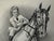 Original graphite pencil drawing by American artist and illustrator Theodore E. Schrock (1879–1952), depicting a young...