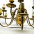 Vintage Metal Chandelier, Poland, 1980s For Sale - Image 6 of 12
