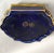 Royal Blue 19thC French Sevres Royal Blue Gold Porcelain Box For Sale - Image 8 of 15