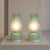 1970s Aureliano Toso Green Murano Glass Table Lamps - Pair For Sale - Image 6 of 8