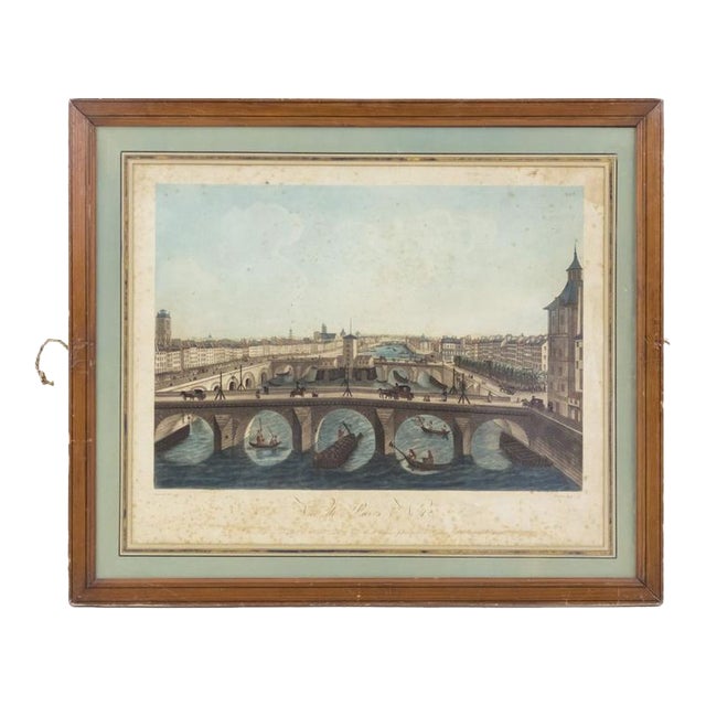 19th Century View of Paris Nr. 12 Color Print by Henri Courvoisier-Voisin & Pierre-Charles Coqueret For Sale